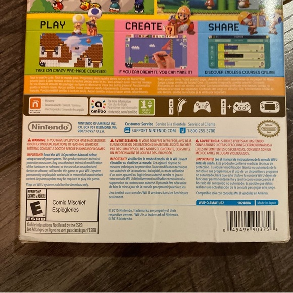 Nintendo Super Mario Maker game WiiU - Picture 3 of 11